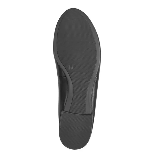 Classic Leather Ballerina with bow 4 Image