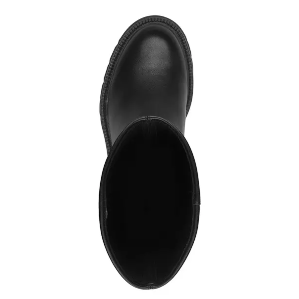 Over-the-Knee Boots with a Lug Sole 1 Image