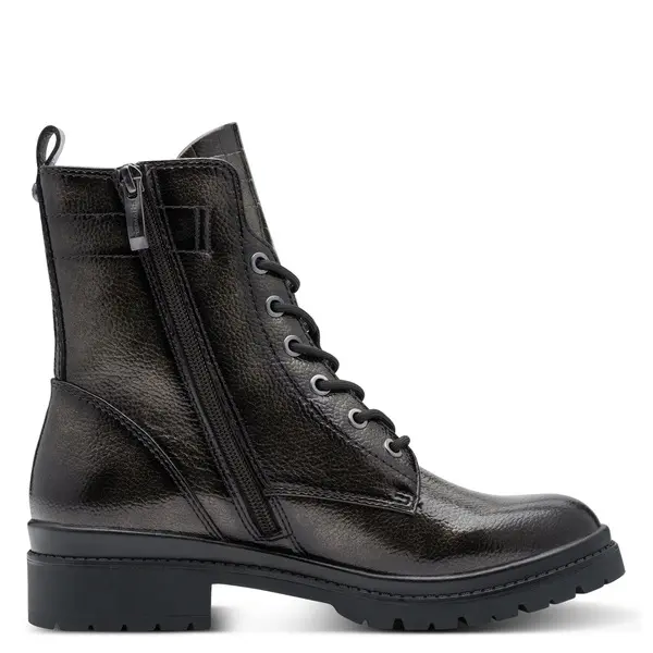 Leather Combat Boots  1 Image