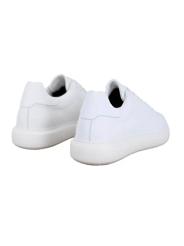 Leather lace up Sneakers 3 Image