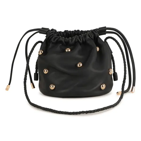 Studded Leather Shoulder Bag 1 Image