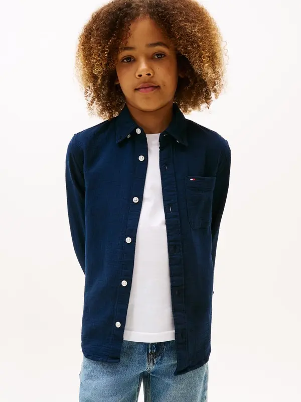 Textured Solid Shirt 3 Image