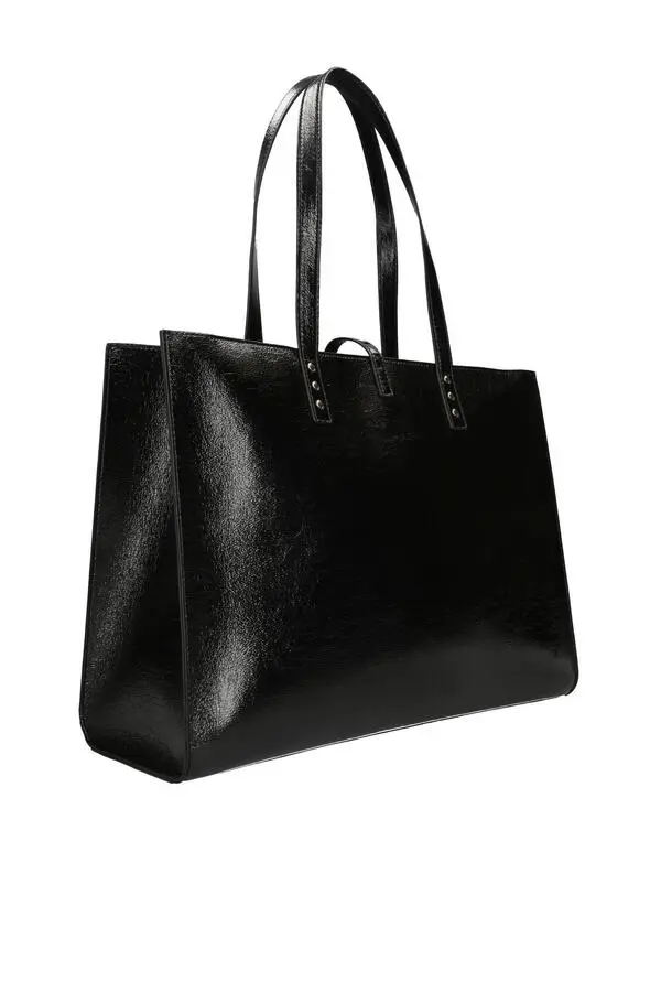 Patent Leather Tote Bag 4 Image