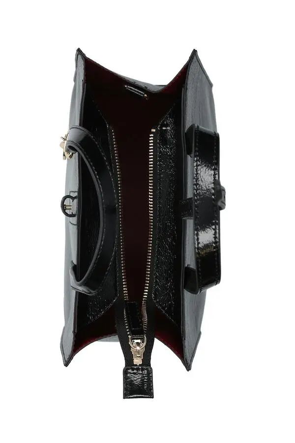 Patent Leather Tote Bag 1 Image