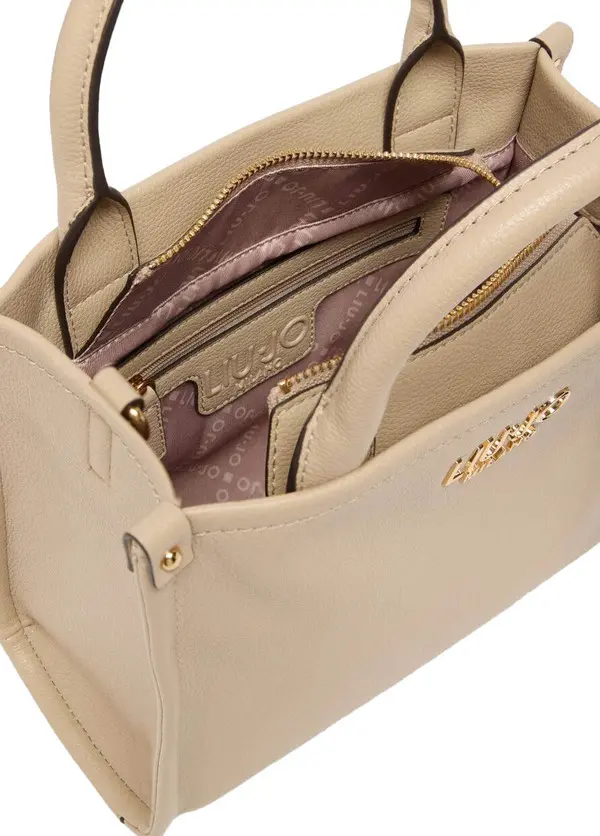 Soft Leather Mini Tote Bag 1 Image