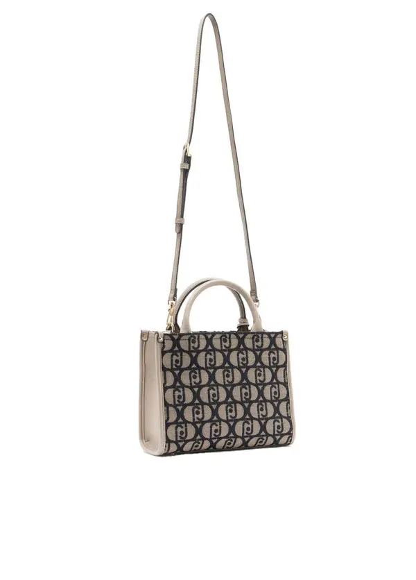 Small jacquard tote bag 1 Image