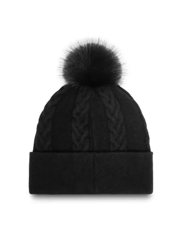 Knit Hat with Rhinstone Logo 1 Image