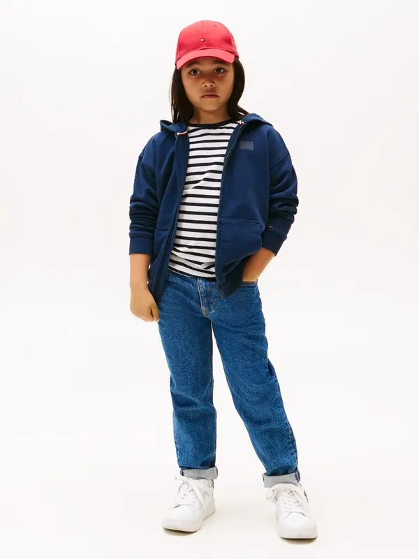 Embroidered Zip Hoodie 2 Image