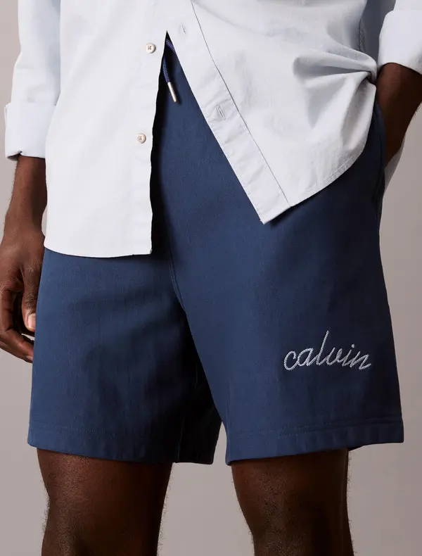 Premium Cotton Blend Terry Shorts 2 Image