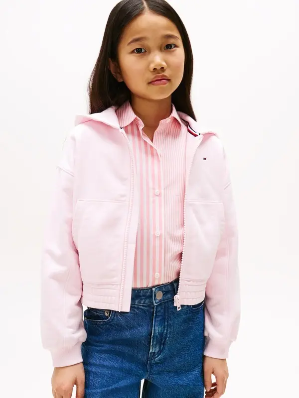 Print Zip Hoodie 1 Image