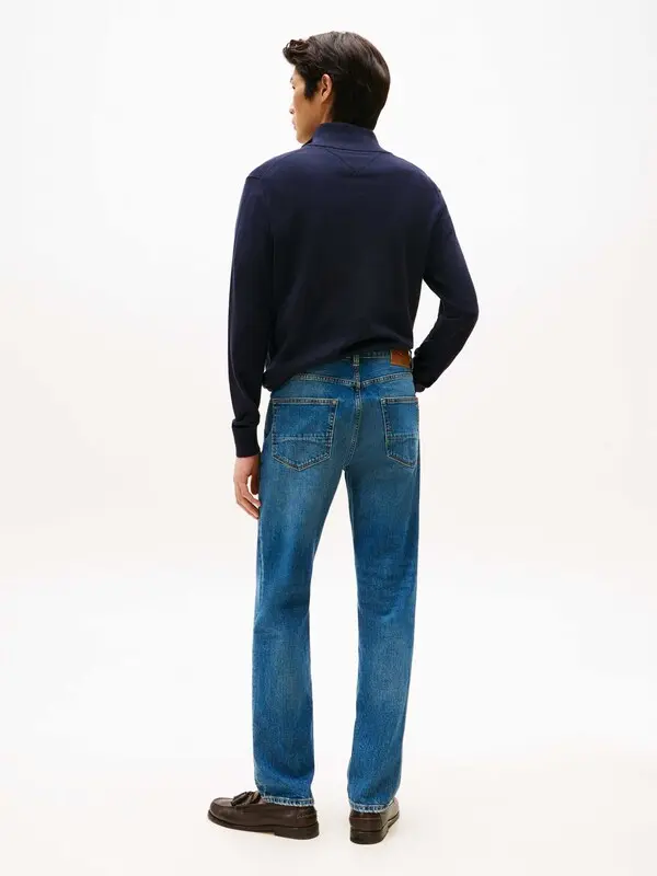 Mid Rise Straight Jeans 2 Image