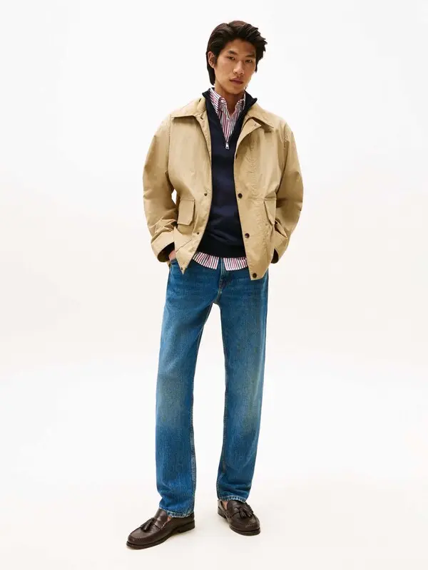 Mid Rise Straight Jeans 3 Image