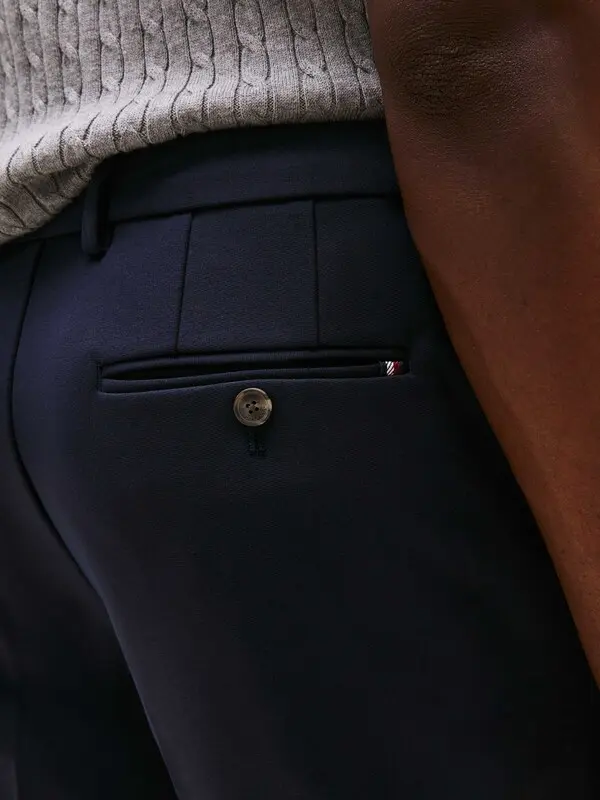 Smart Casual Performance Straight Trousers 3 Image