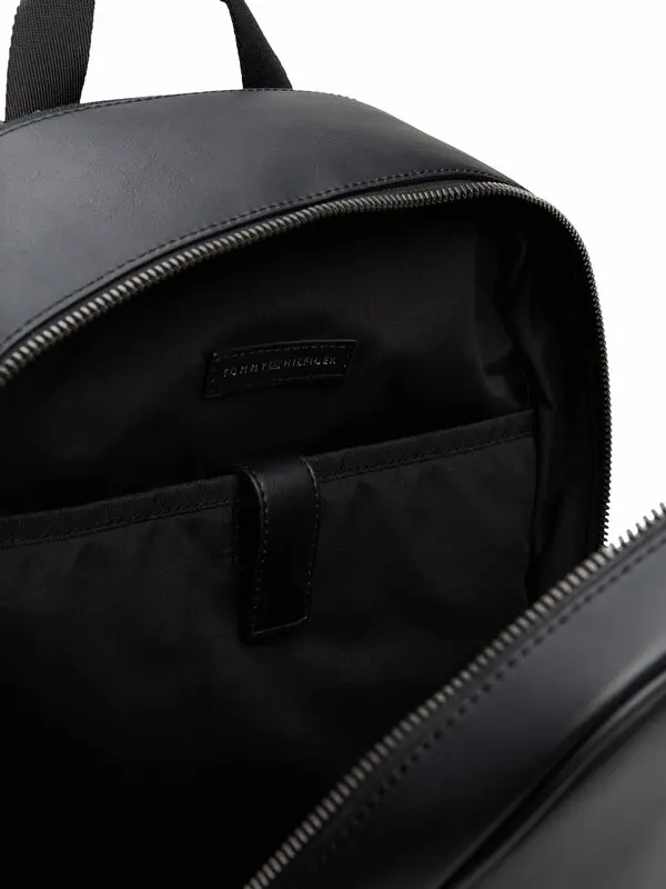 TH Monogram Textured Backpack 4 Image
