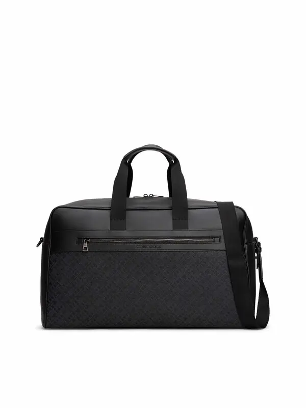 Chic TH Monogram Crossbody Duffel Bag 1 Image