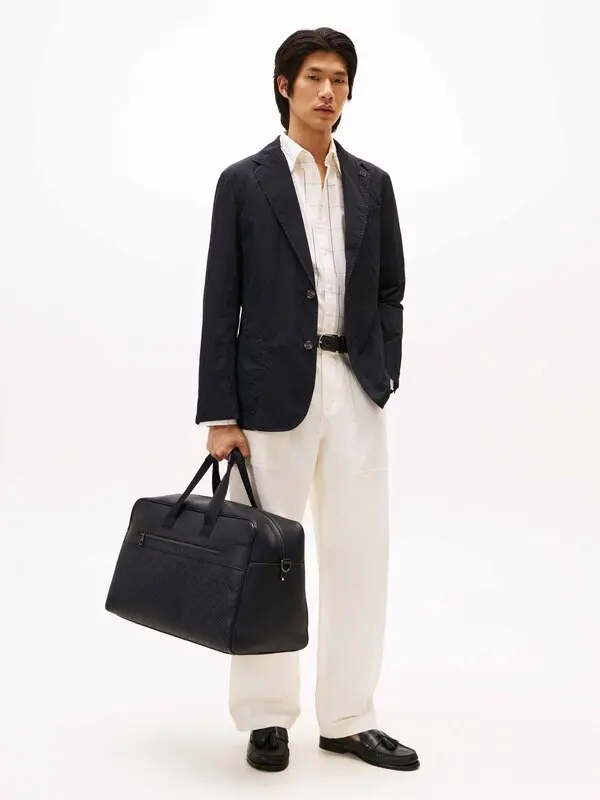 Chic TH Monogram Crossbody Duffel Bag 4 Image