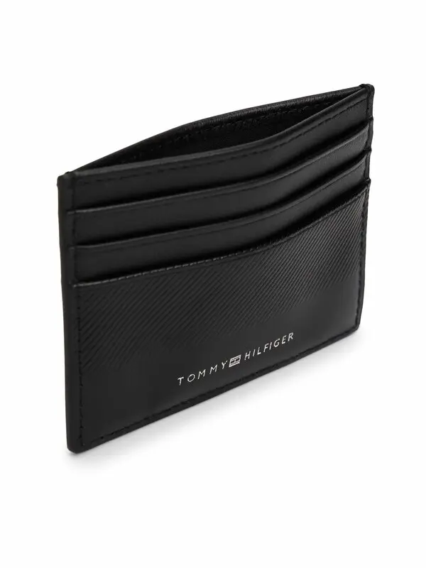 Classic Leather Logo Credit Card Holder 3 Image