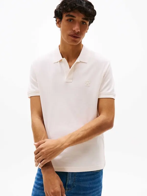 Cotton Short Sleeve Polo 1 Image