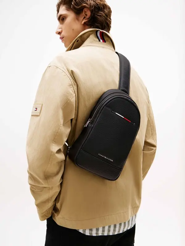 Urban Pebble Grain Crossbody Sling Bag 5 Image