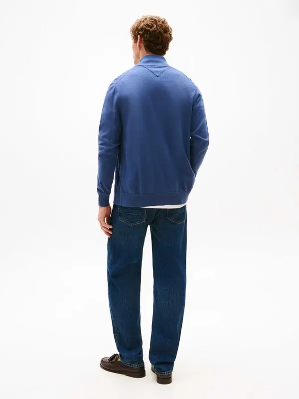 Cotton Zip Cardigan 2 Image