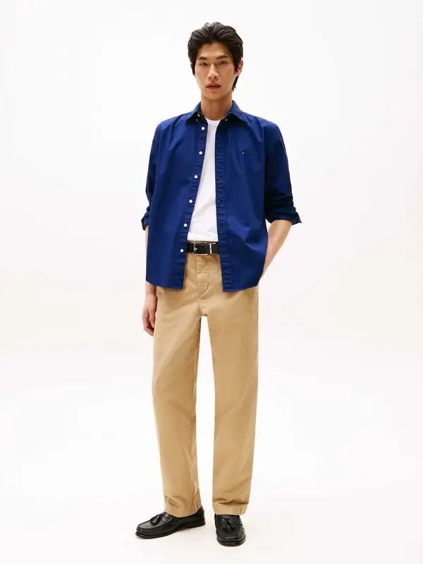 Regular Fit Poplin Shirt 3 Image