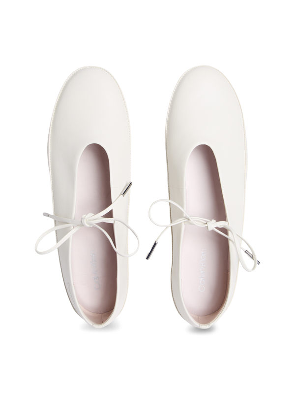 Mary Jane Leather Strap Ballerinas 2 Image