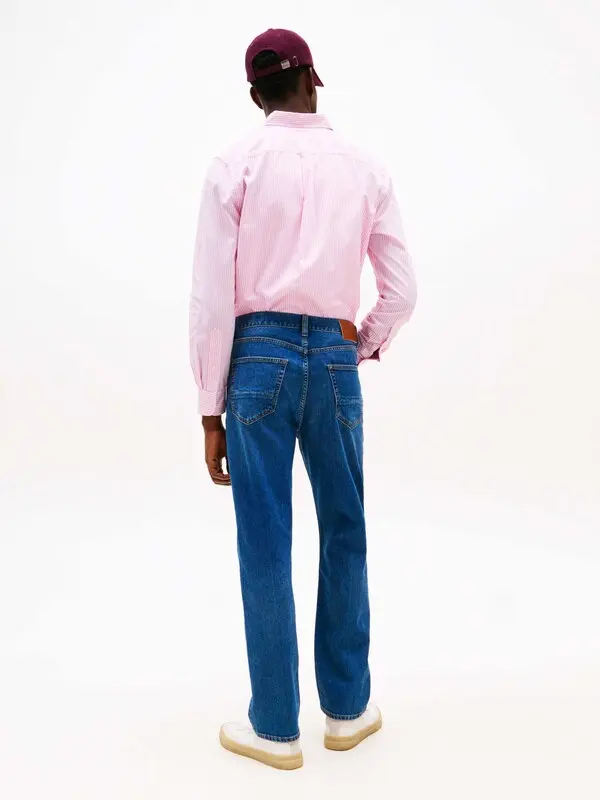 Mid Rise Straight Jeans 2 Image