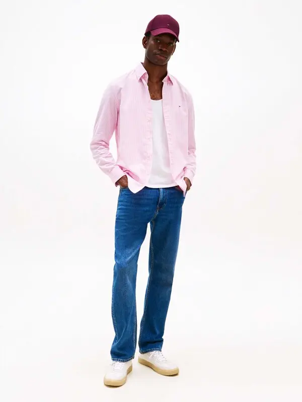 Mid Rise Straight Jeans 3 Image