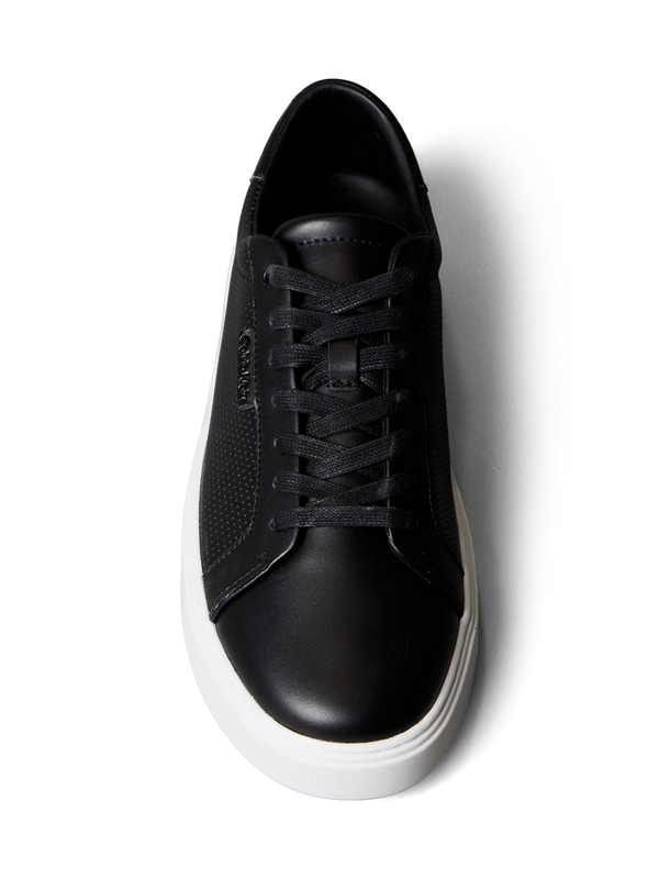 Low lace-up Leather Sneakers 4 Image
