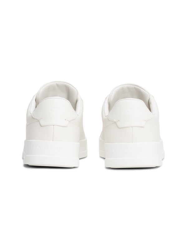 Leather Court Trainers 1 Image