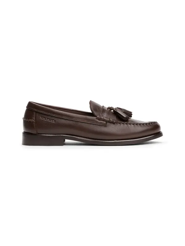 Leather Tassel Loafers 3 Image