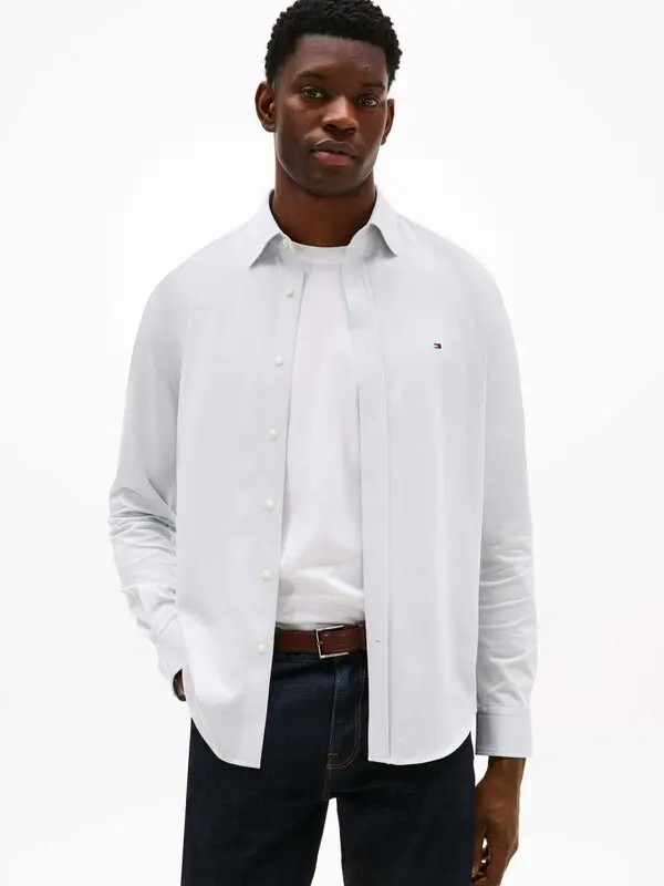 Regular Fit Herringbone Shirt 3 Image