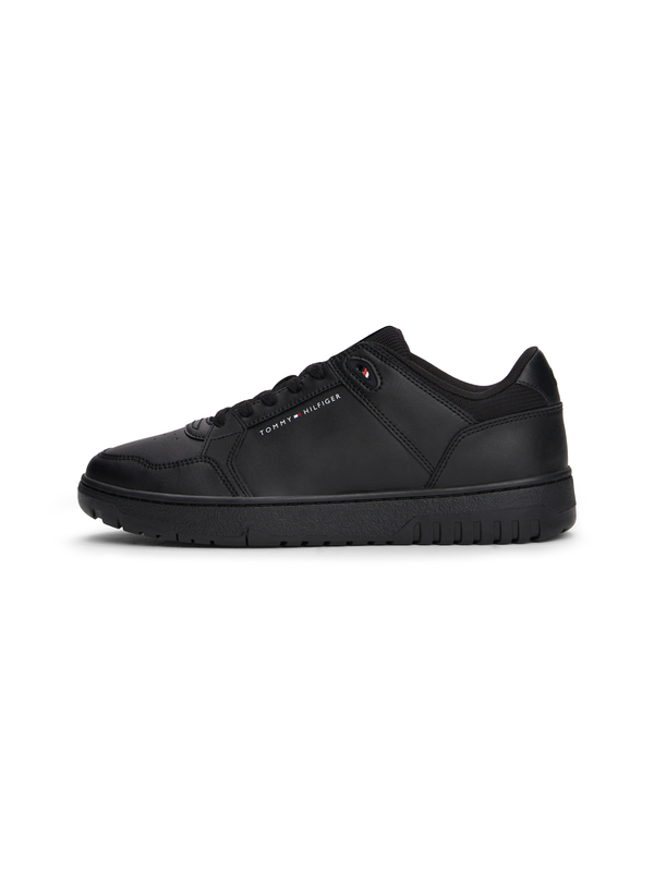 Leather Basket Trainers 1 Image