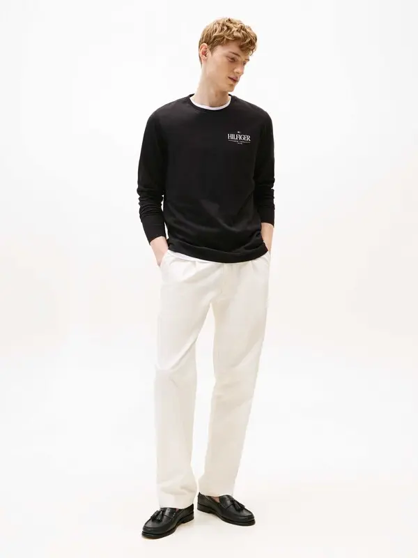 Regular Fit Long Sleeve T-Shirt 1 Image