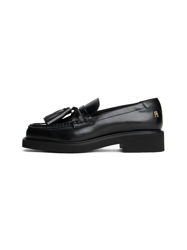 Tailored Lightweight Leather Tassel Loafers 3 Image