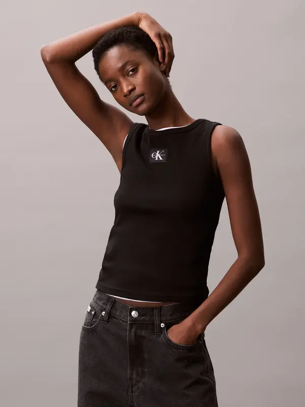 Stretch Cotton Tank 3 Image