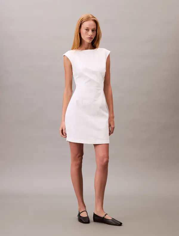 Cap Sleeve Short Dress 2 Image