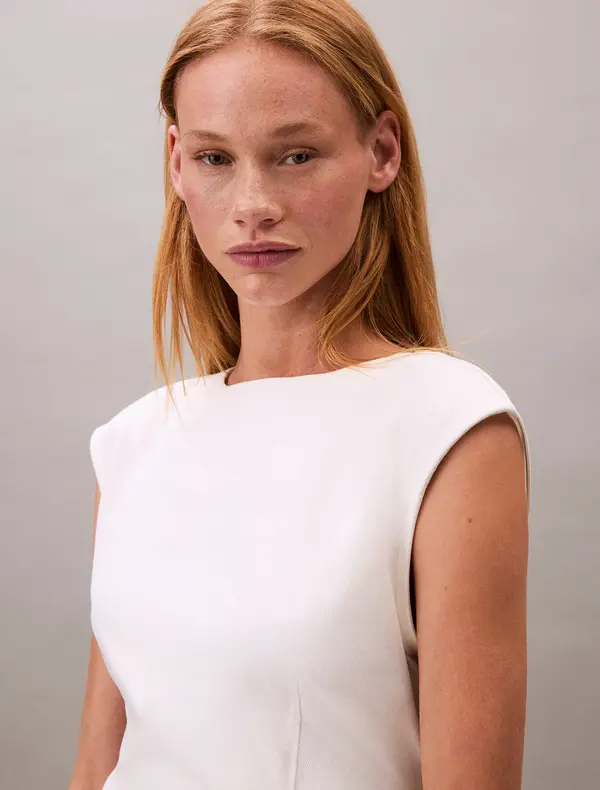 Cap Sleeve Short Dress 3 Image