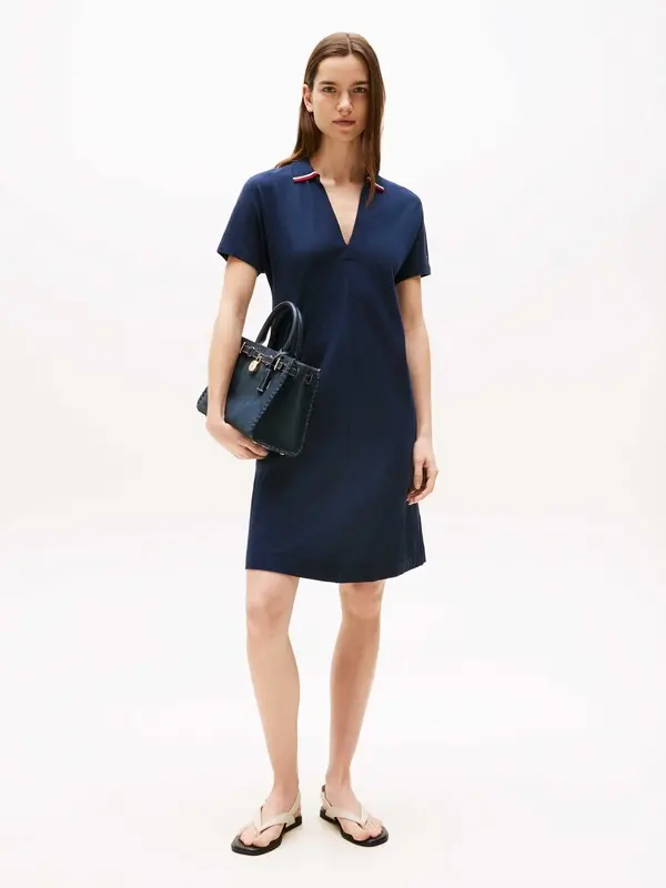 Lyocell Polo Dress 3 Image