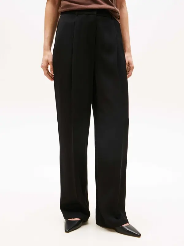 Relaxed Straight Trousers 1 Image