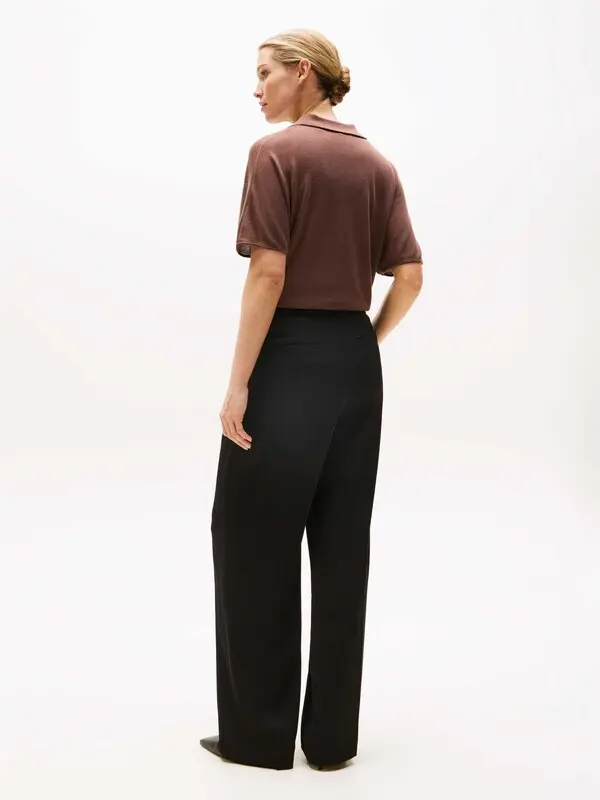 Relaxed Straight Trousers 3 Image