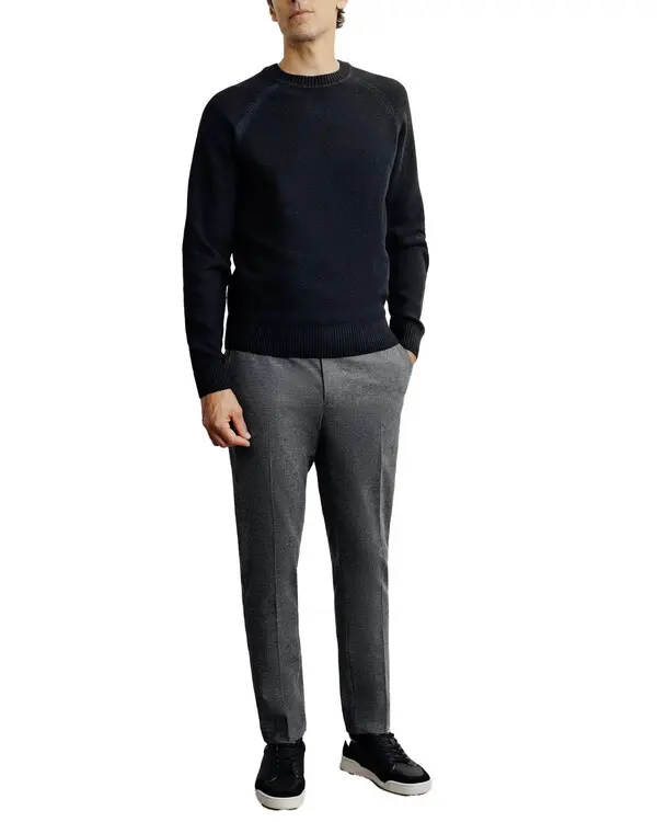 Round-neck Long Sleeves Sweater 1 Image