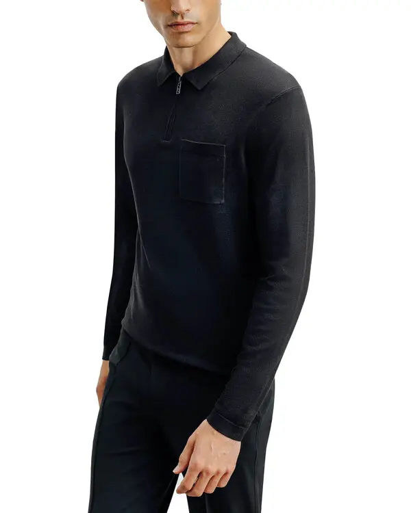 Zipped Polo-neck Sweater 1 Image