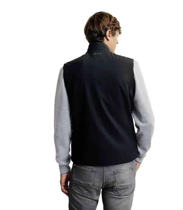 Sleeveless Padded Jacket  with stand-up collar 3 Image