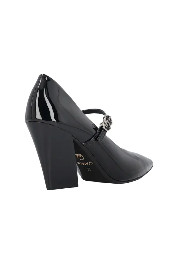 Patent Pump with Chuncky Heel 2 Image