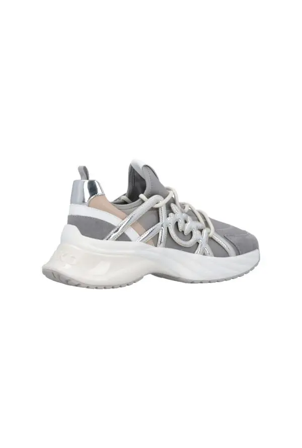 Chuncky sole Lace up Sneakers 4 Image