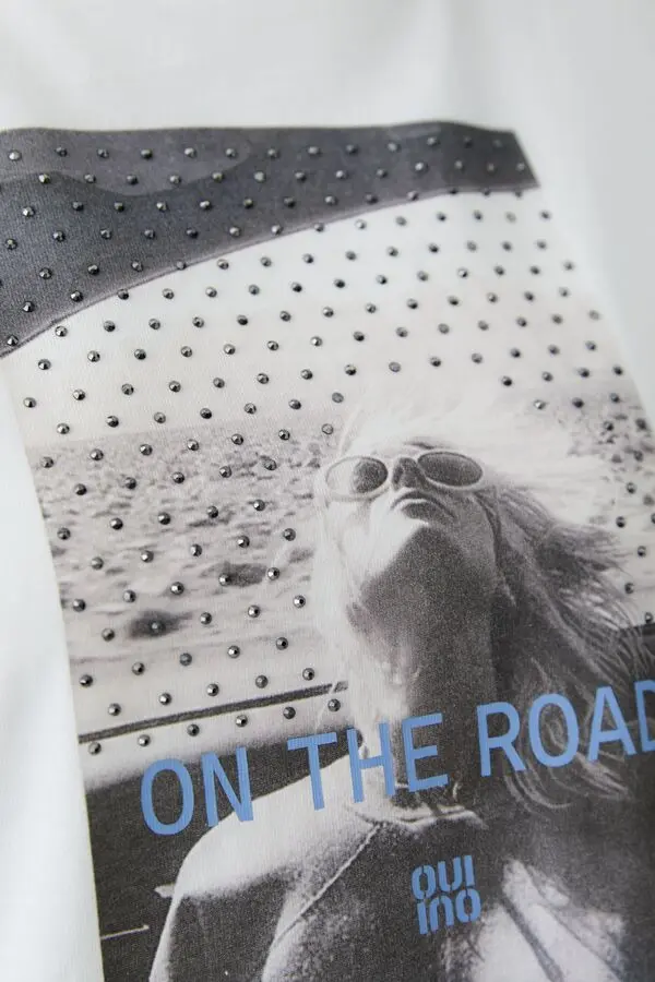 Photo Print Short Sleeve T-shirt 2 Image