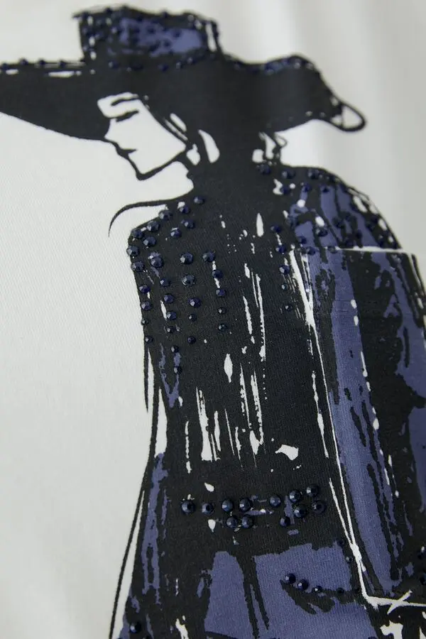 Short Sleeve Printed T-shirt 1 Image