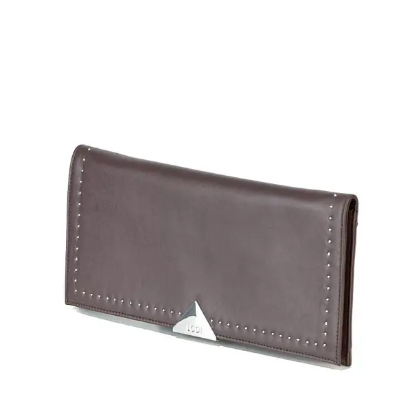 Studded Leather Clutch Bag 2 Image