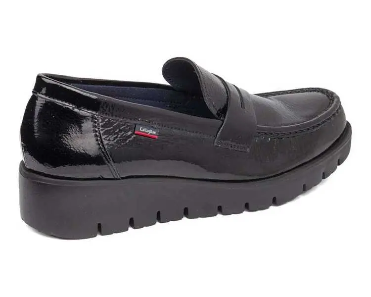 Patent Leather Platform Penny Loafer 2 Image